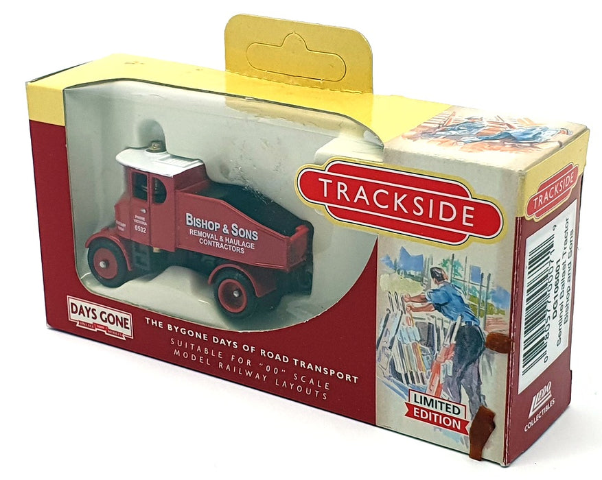Lledo Trackside 1/76 Scale DG106001 - Sentinal Ballast Tractor - Bishop & Son