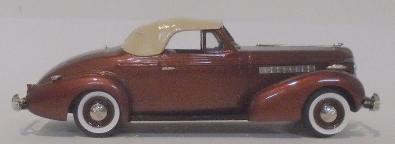 Brooklin Models 1/43 Scale BC009 - 1937 Buick Convertable Coupe Bengal Brown