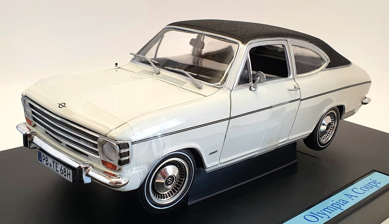 Revell 1/18 Scale 08446 - Opel Olympia A Coupe - White/Black Roof