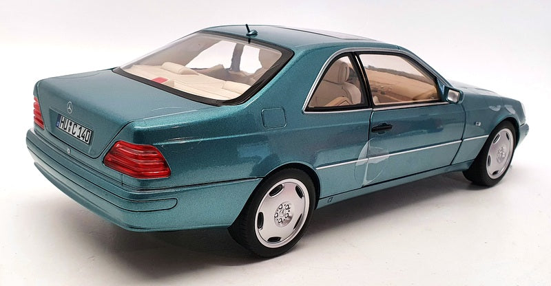 Norev 1/18 Scale Diecast 183448- 1997 Mercedes Benz CL600 Coupe - Met Blue