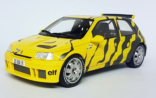 Otto 1/18 Scale Resin - OT822 Renault Clio Maxi Presentation 1995 Yellow
