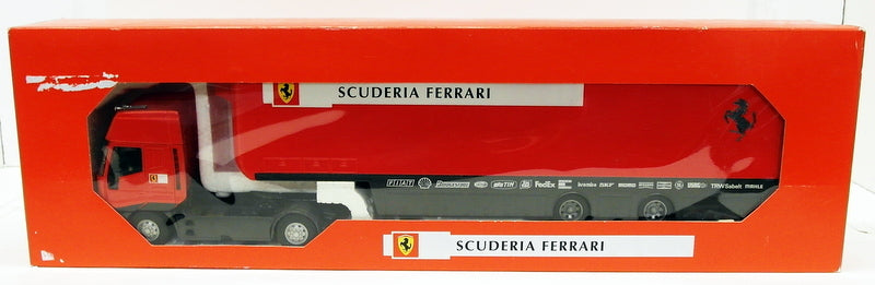 Old Cars 1/43 Scale OC17219 - Iveco F1 Car Transporter Truck - Scuderia Ferrari