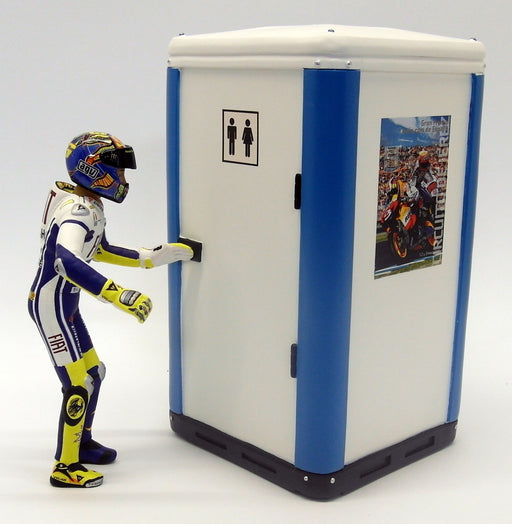 Minichamps 1/12 Scale 312 090276 Valentino Rossi + Mobile Lavatory Jerez 2009