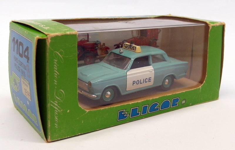 Eligor 1/43 Scale EL17 - 1104 1965 Ford Cortina MK1 Police RHD