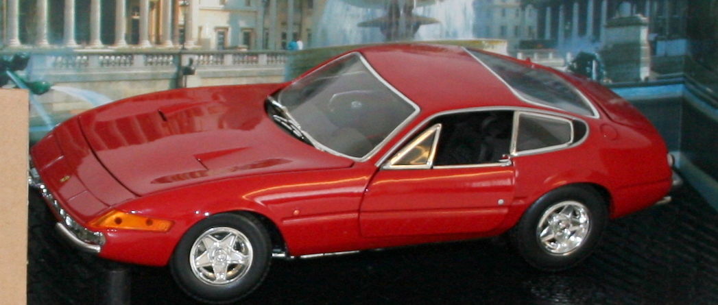 HOT WHEELS 1/18 21353 FERRARI 365 GTB 4 1968 RED