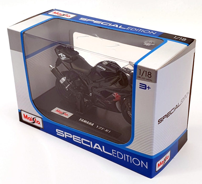 Maisto 1/18 Scale Motorbike 321 - Yamaha YZF-R1 - Dark Blue