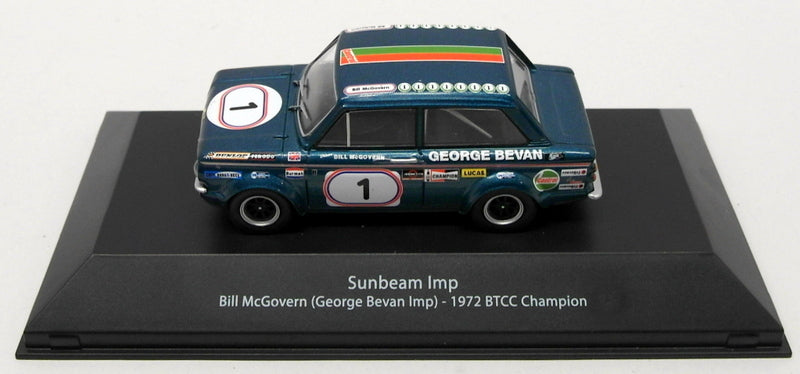 Atlas Editions 1/43 Scale 4 672 107 - Sunbeam Imp B.McGovern 1972 BTCC Champion