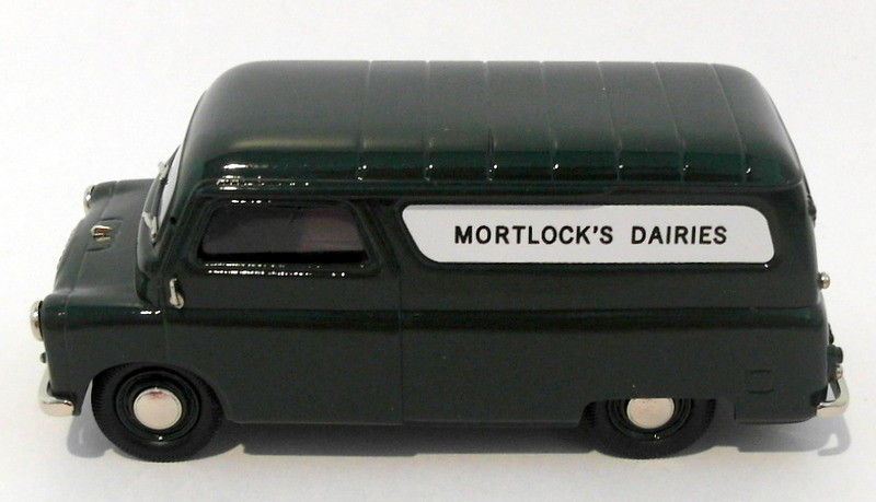 Lansdowne Models 1/43 Scale LDM39 - 1965 Bedford CA Van Mortlock's Dairies Green