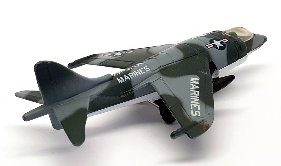 Matchbox Skybusters 1/64 Scale Aircraft SB-27 - Harrier Jet - Green/Grey
