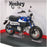 Aoshima 1/12 Scale 109571 - Honda Monkey 125 Motorbike - Blue/White