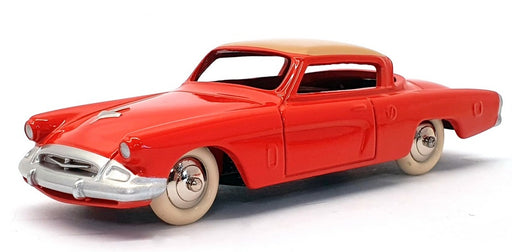Atlas Editions Dinky Toys Appx 12cm Long 24Y - Studebaker Commander - Red/Tan