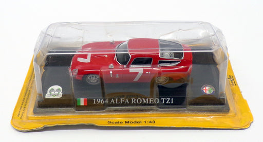 Del Prado 1/43 Scale DP121219A - 1964 Alfa Romeo TZ1 - #7 Red