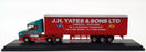 Oxford Diecast N Gauge NTCAB008 - Scania T Cab Curtainside - Yates & Sons