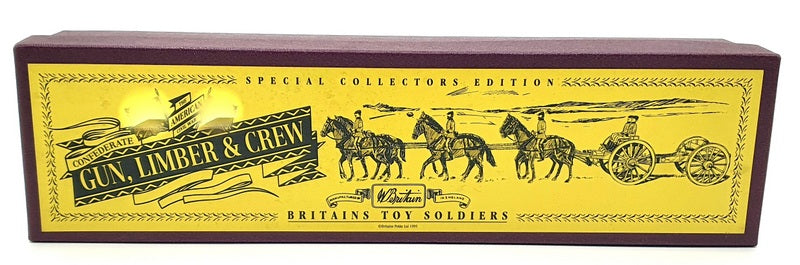 Britains 8874 Figurine - Set Of 5 Soldiers American Gun Limber And Crew