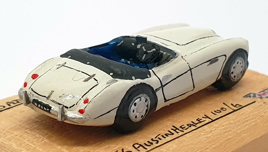 Roadace Replicas 1/100 Scale RA5 - 1956 Austin Healey 100/6 - White