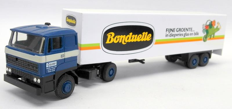 Lion Car 1/50 Scale - Nr.59 DAF 3300 Box Truck Bonduelle Model Truck