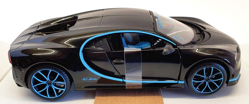 Maisto 1/24 Scale Model Car 31514BK - Bugatti Chiron - Black