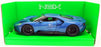Welly 1/24-27 Scale Model Car 24082W - 2017 Ford GT - Blue