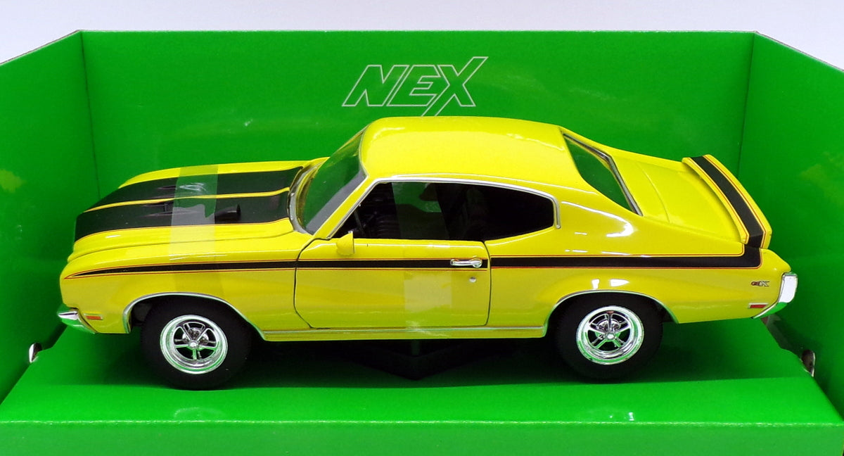 Welly 1/24 Scale Model Car 22433W - 1970 Buick GSX - Yellow