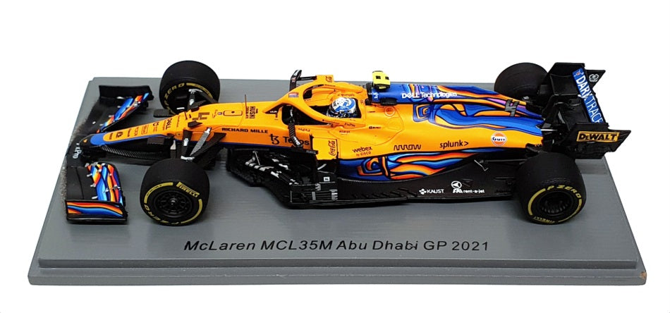 Spark 1/43 Scale Resin S7855 - McLaren MCL35M Abu Dhabi GP 2021