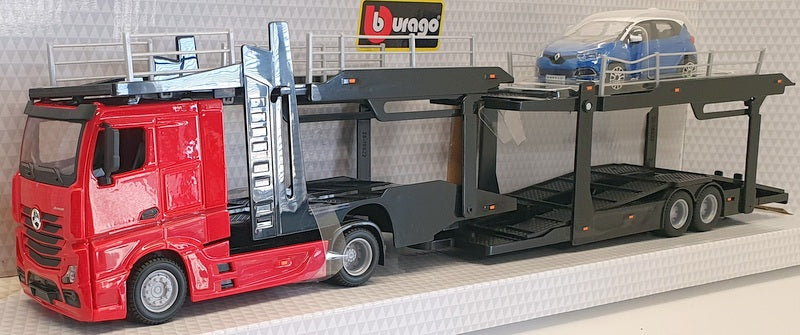 Burago 1/43 Scale 1831456 - Mercedes Benz Actros Multicar Carrier
