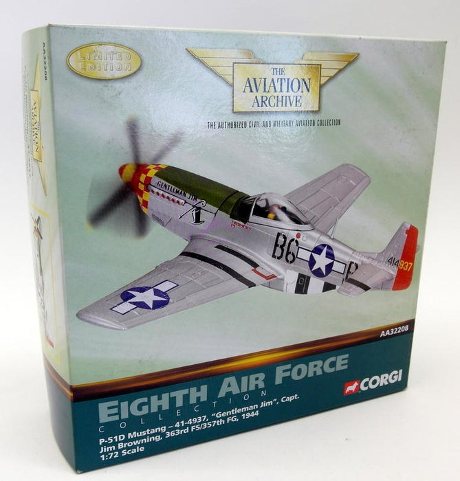 Corgi 1/72 AA32208 North American P-51D Mustang 41-4937 Gentlemen Jim FG 1944