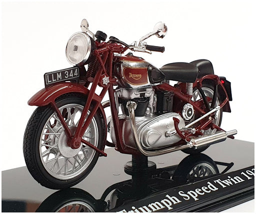 Atlas Editions 1/24 Scale Motorbike 4 658 108 - 1938 Triumph Speed Twin - Brown