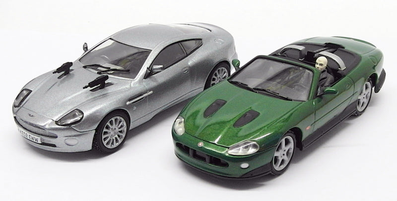 Corgi 1/36 Scale CC93992 - Jaguar XKR & Aston Martin Vanquish - Bond 007