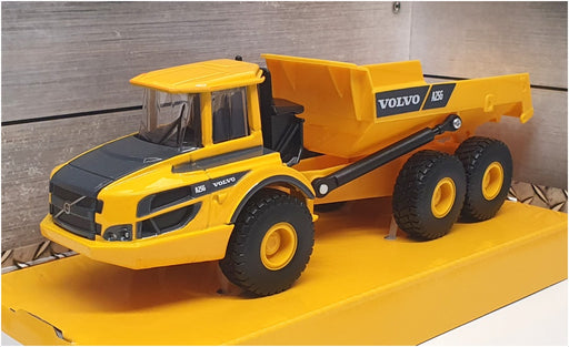 Burago 1/50 Scale 18-32085 - Volvo A25G Tipper Truck - Yellow