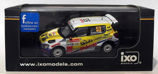 Ixo Models 1/43 Scale RAM433 - Skoda Fabia S2000 #53 Rally Portugal 2010