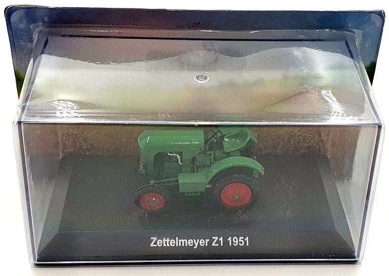 Hachette 1/43 Scale Model Tractor HL52 - 1951 Zettelmeyer Z1 - Green