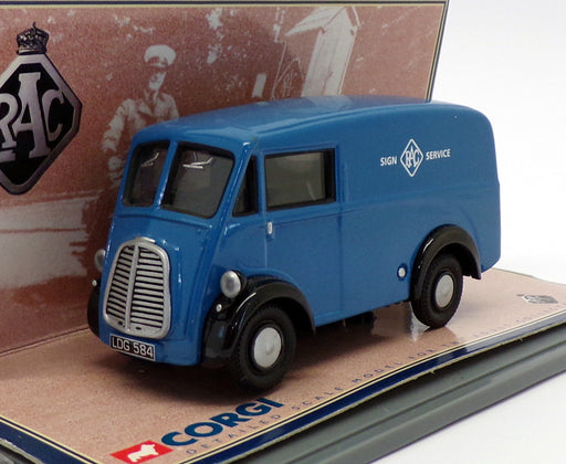 Corgi 1/43 Scale 06204 - Morris J Type Van RAC - Blue