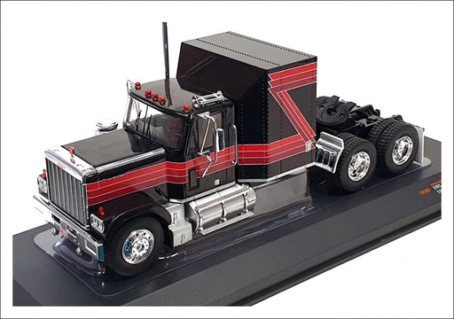 Ixo Models 1/43 Scale Diecast TR102 - 1980 GMC General Truck - Black/Red