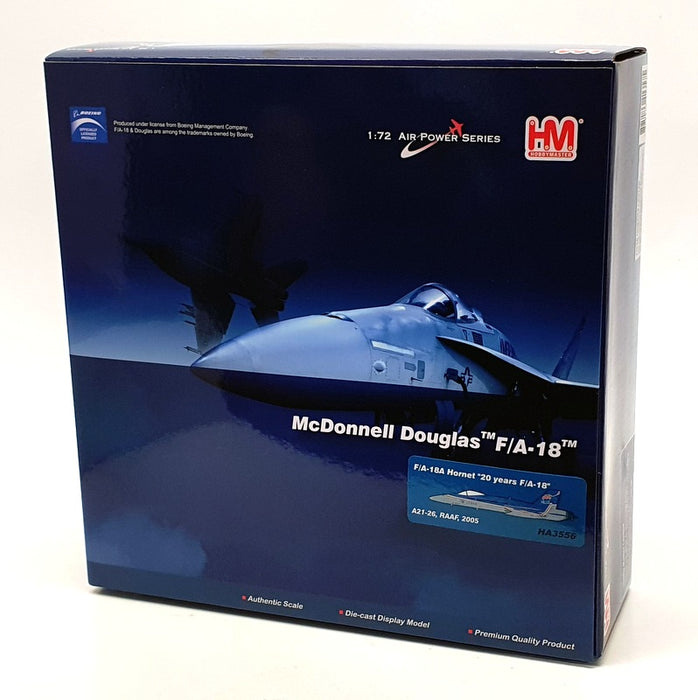 Hobby Master 1/72 Scale HA3556 - McDonnell Douglas F/A 18A Hornet A21-26