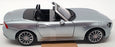 Burago 1/24 Scale Model Car 18-21083 - Fiat 124 Spider - Silver