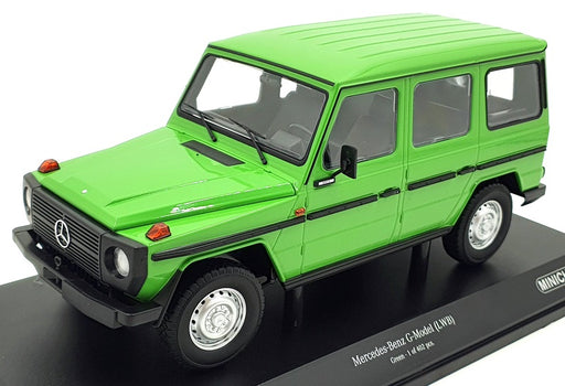 Minichamps 1/18 Scale Diecast 155 038101 - Mercedes-Benz G-Model LWB Green