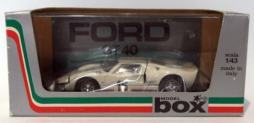 Box Model 1/43 Scale Diecast 8456 - Ford GT40 #15 Le Mans 1966