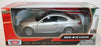 MotorMax 1/24 Scale Metal Model 73347 - BMW M3 Coupe - Silver