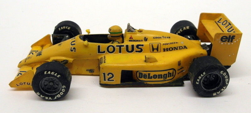 Unbranded 1/43 Scale Plastic 17OCT17T Lotus Honda #12 Model F1 Car
