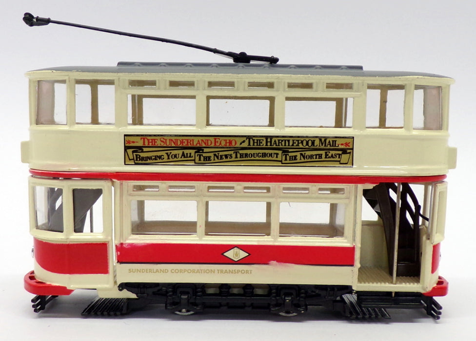 Corgi Appx 12cm Long Diecast 97286 - Sunderland Corporation Tram Car