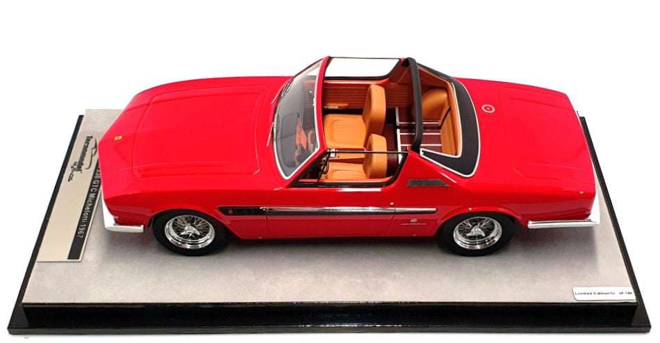 Tecnomodel 1/18 Scale TM18-130D - 1967 Ferrari 330 GTS Spyder Michelotti - Rosso