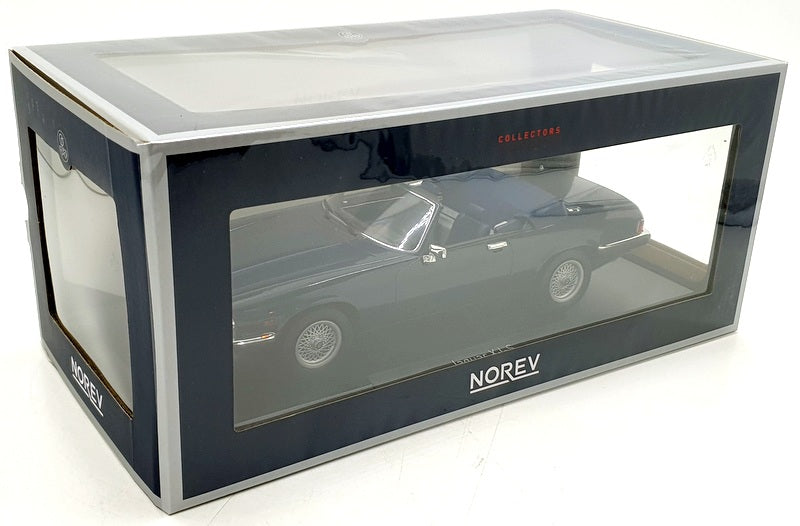 Norev 1/18 Scale 182636 - Jaguar XJ-S Cabriolet 1988 - Metallic Blue