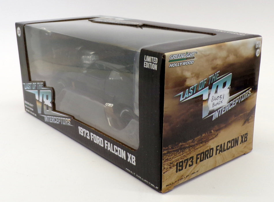 Greenlight 1/24 Scale Model Car 84051 - 1973 Ford Falcon - Black