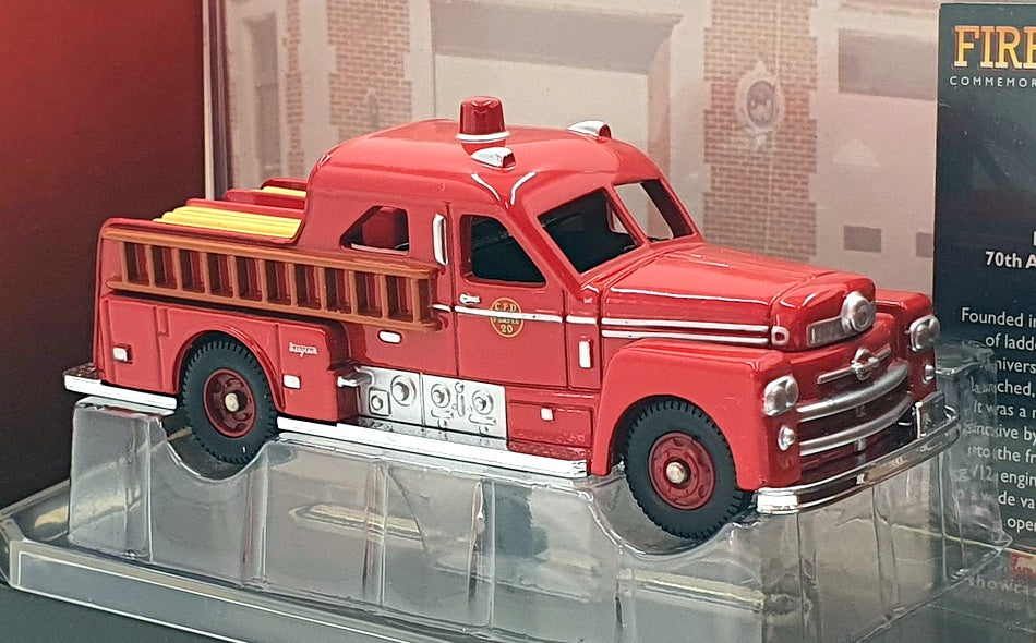 Corgi Appx 10cm Long CS90043 - Seagrave 70th Anniversary Pumper