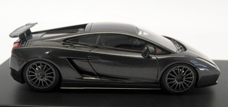 Looksmart 1/43 Scale Resin - LS283C Lamborghini Gallardo Superleggera 2007 Met Grey