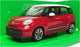 Welly 1/24 Scale Diecast 24038W - 2013 Fiat 500L - Red
