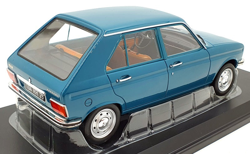 Norev 1/18 Scale 184900 - Peugeot 104 GL 1977 - Regence Blue