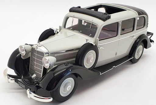 Triple 9 1/18 Scale 1800105 - 1936 Mercedes Benz 260D Pullman Landualet - Grey