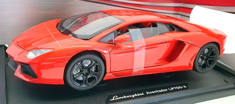 Motor Max 1/18 Scale Diecast 9154 - Lamborghini Aventador - Red