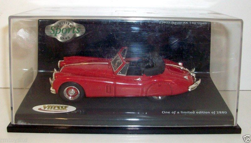 VITESSE 1/43 - 25402 JAGUAR XK 140 - RED